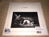 Book the Joy Division-Closer Black Gel Record LP Genuine brand new undemolished