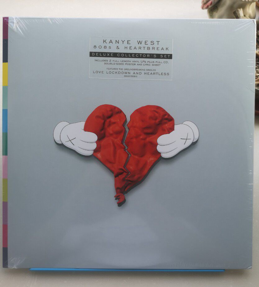 Ordering Kanye West 808s Heartbreak Howha Edition Blackglue Records 2LP brand new 