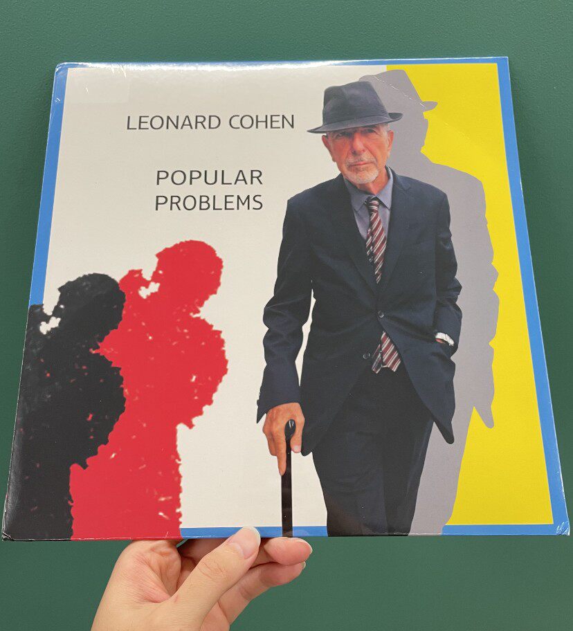 Ordering Cohen Leonard Cohen-Popular Problems Black Gel Record LP New