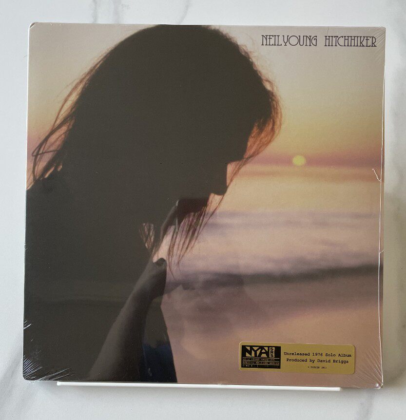 Order Neil Young - Hitchhiker Black Records LP Neil Young with posters completely new