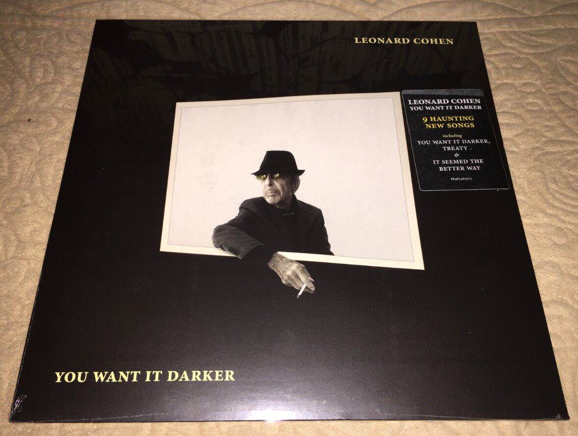 Order Cohen - You Want It Darker LP All LP