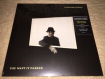 Book a Cohn Leonard Cohen-You Want It Darker Black Gel Record LP New