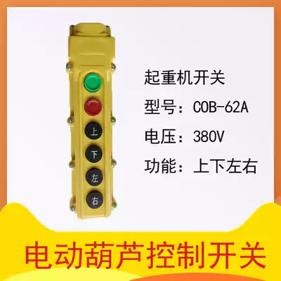 Driving loss of pressure protection button switch Crane crane two-speed electric crane lifting industrial crane controller
