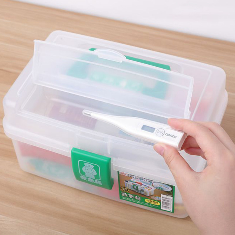 Japanese Alice IRIS family small small small number plastic packaging box household small plastic thickness and dropping box