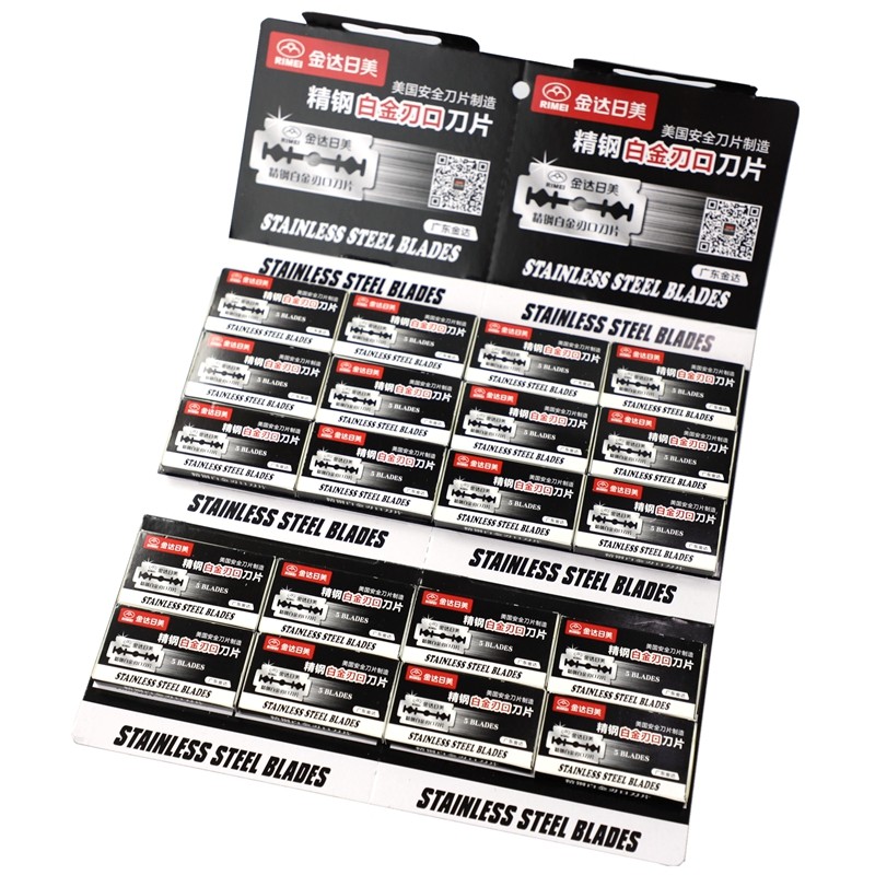 Kinda - Japan - US Black Box Platinum Blade Blade Blade - Blade Manufacturing 100 - piece