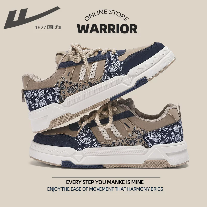 Warrior, summer light panel, white shoes for leisure