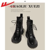 Hui Martin Boots Женские 2023 Новые толстые ботинки Martin