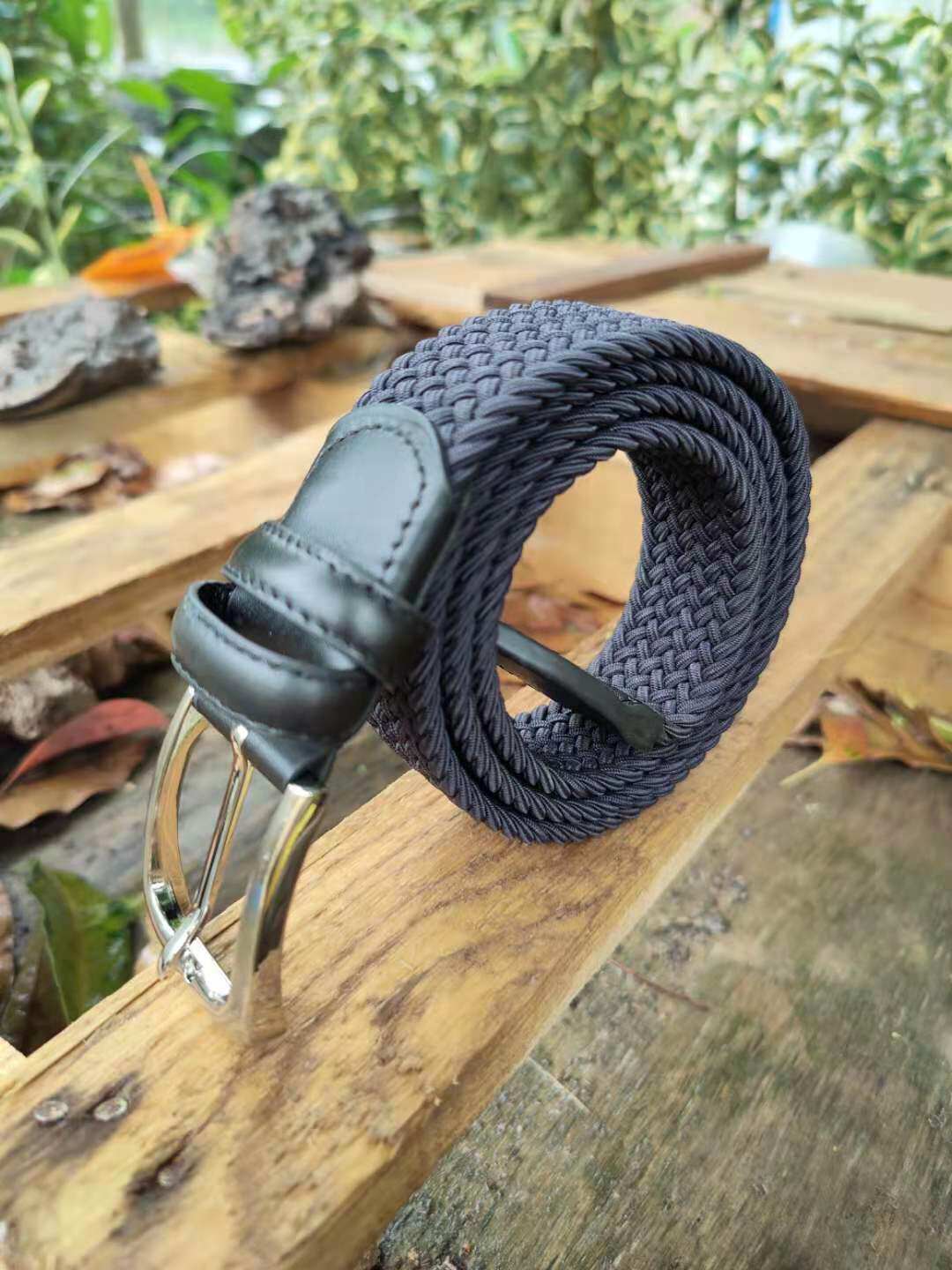 3522 out of goods public hair hide cyan elastic woven inner girdle