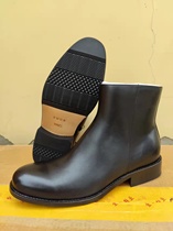Golden monkey produced meritorious velvet shoes mens white-collar winter cold-proof short leather boots