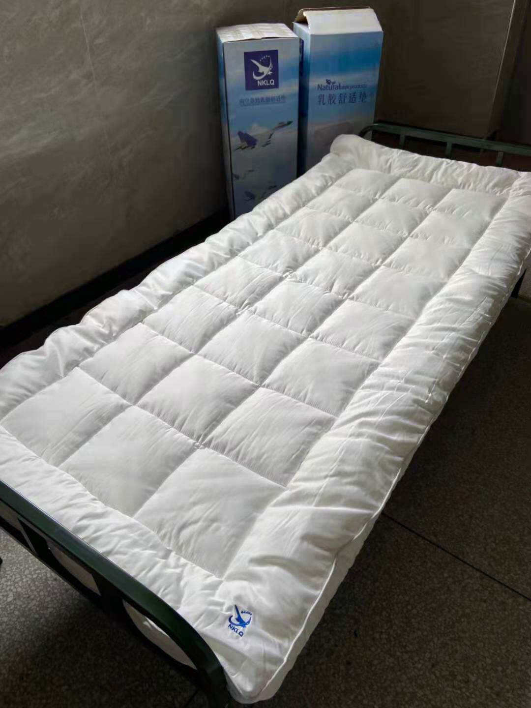 College Student Single Bed Latex Mattresses Unit Watch Mattresses Flight Crew Air Duty Latex Mat