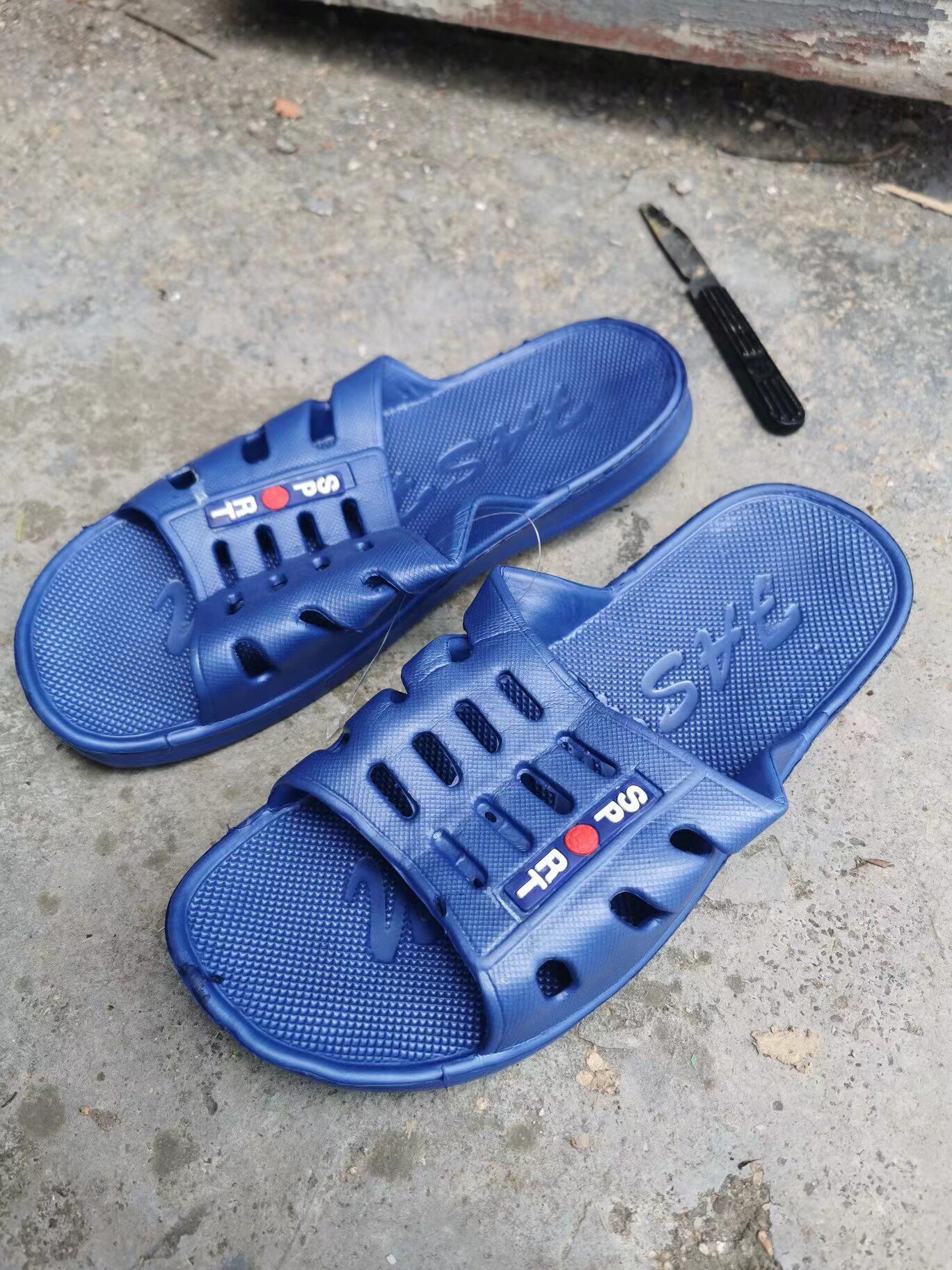 Slippers disposable sparkling PVC home slippers-Taobao