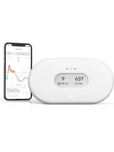 Airthings 2960 View Plus Интеллектуальный монитор вентиляции и качества воздуха в помещении