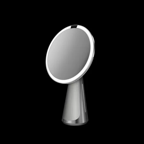 Simplehuman Hifi Intelly Makeup Mirror имеет встроенное аудио и автоматическое затемнение.