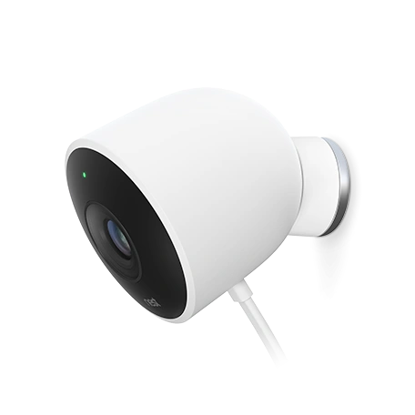 Nest Cam Outdoor Outdoor Версия HD широкой беспроводной сети Wi -Fi Camera.