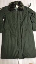 8 percent new secondhand handed over pine branches Green everwear cotton coat in long cotton clothes large coat