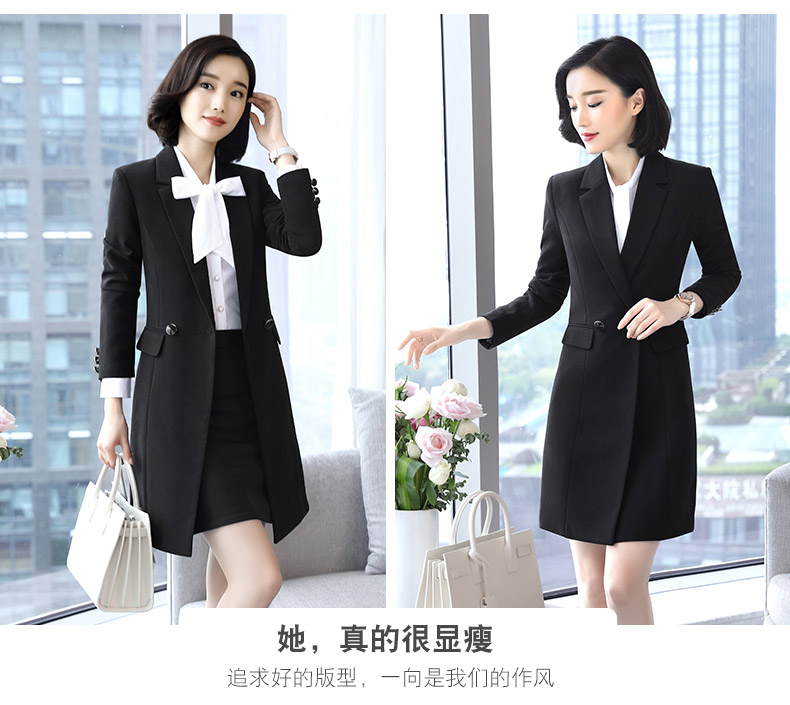 Nhỏ phù hợp với áo khoác nữ chuyên nghiệp mặc phù hợp với 2017 mùa xuân và mùa thu thời trang mới dài casual casual suit phù hợp với 2018 áo vest blazer nữ