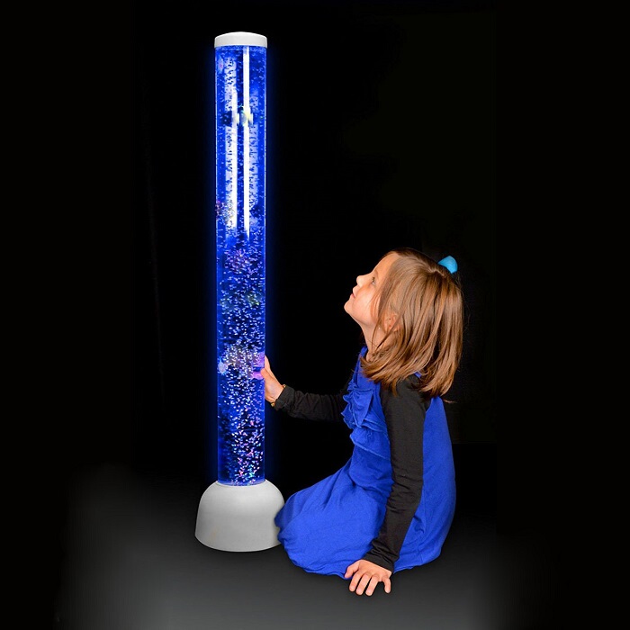 Color-Changing Water Column Led Light Bubble Light Water Dance Light Feng Shui Floor Lamp Home Office Shop Bar Feng Shui Decoration