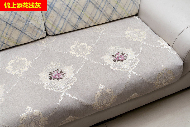 Li bộ sofa sofa đặt bộ bao gồm tất cả các cushion cover bộ lanh đệm sofa bìa trượt khăn Continental phổ quát của custom-made - Ghế đệm / đệm Sofa đệm ghế đẹp