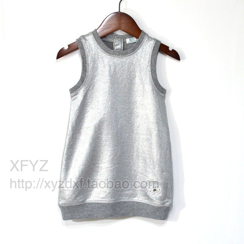 N178 Italian single girl children's vest skirt 1-3 years old