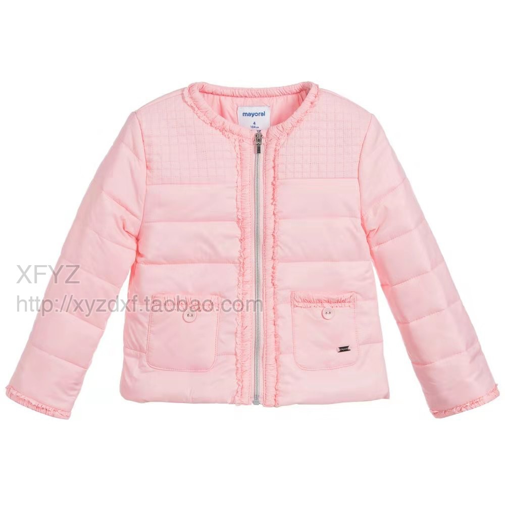 N031 Soft and comfortable Western Temple May**Mayu Girl Fall Winter Wears Light Cotton Clothes 2-9 years old