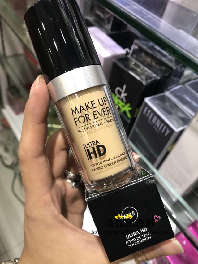Mua sắm Hồng Kông Trang điểm rõ ràng HD độ phân giải cao 30ML - Nền tảng chất lỏng / Stick Foundation cushion