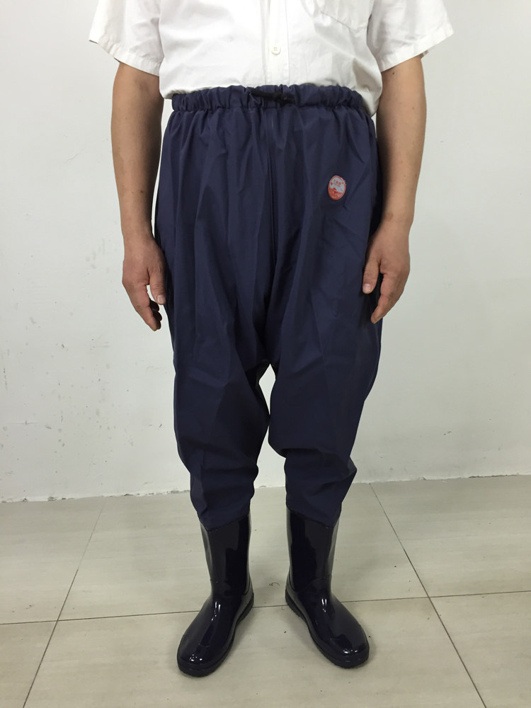 Dayulang brand water pants fishing car wash elastic waist half body waterproof pants fishing pants plastic water pants