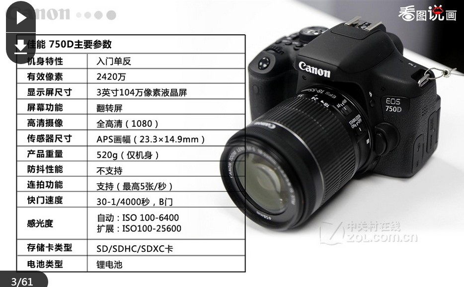 Canon EOS 750D 760D 77D kit mục nhập chuyên nghiệp máy ảnh SLR HD du lịch kỹ thuật số