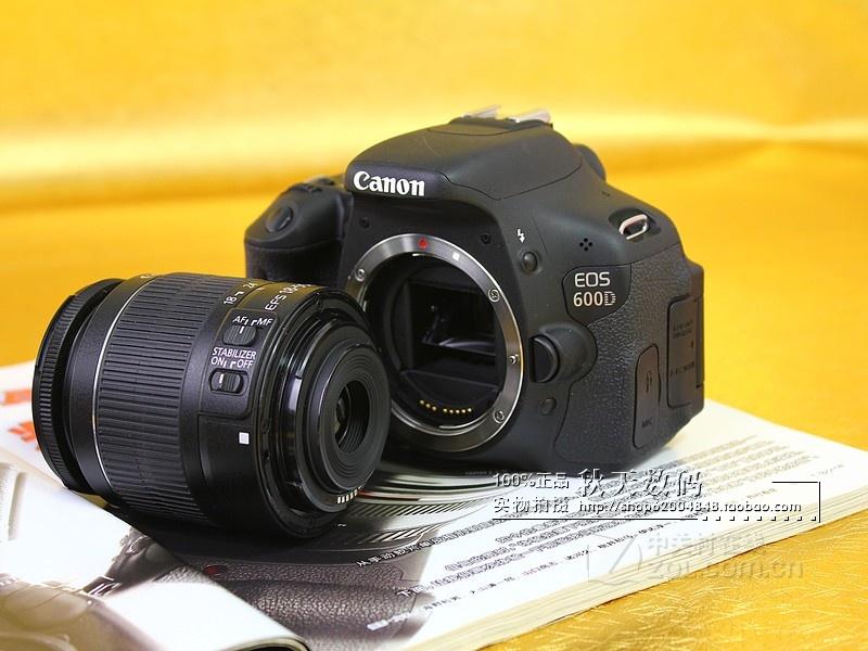 Canon chuyên nghiệp SLR 600D cấp nhập cảnh người mới du lịch nhà nữ chàng trai máy ảnh kỹ thuật số đặt 550D