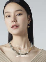 HeyJewel original design Langmu natural crystal beaded necklace 2021 new female light luxury niche ins