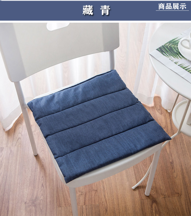 Đơn giản hiện đại đệm bông văn phòng đệm máy tính ghế sofa xe hơi đệm màu rắn ghế ăn mùa hè - Ghế đệm / đệm Sofa màu đệm ghế đẹp