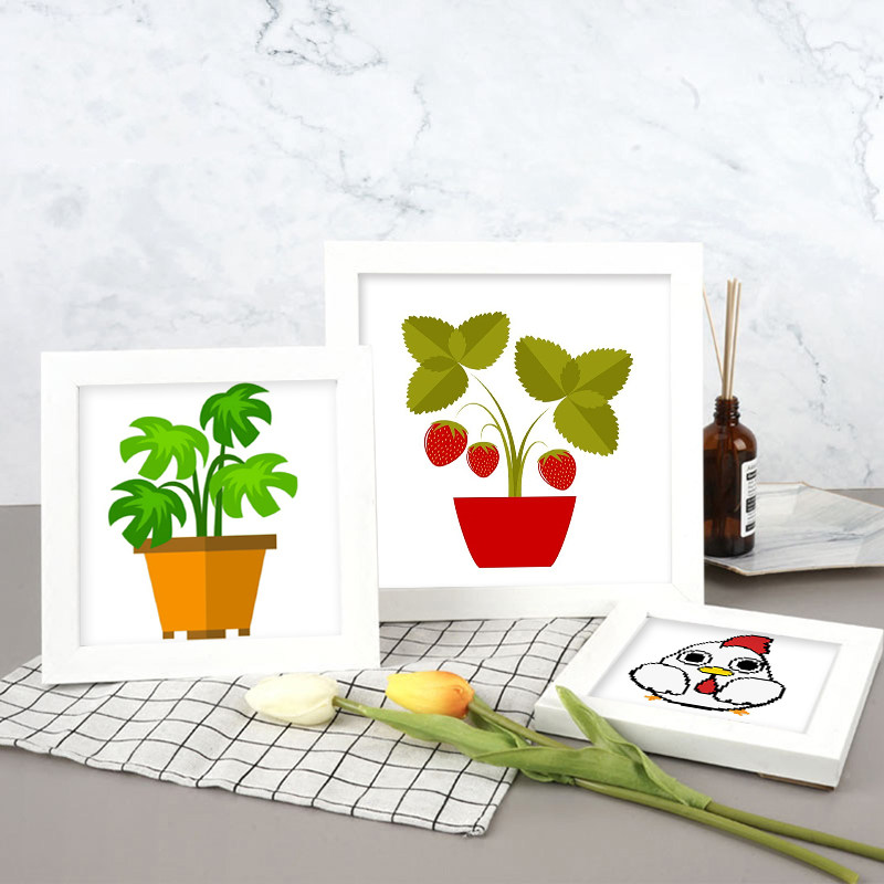 Students and children 2022 new handmade small pieces cross stitch small self beginners small simple novice entry