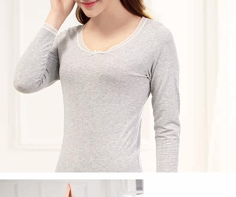 Sous-vêtement thermo jeunesse simple en coton - Ref 750919 Image 13