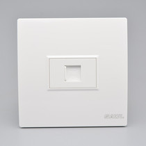 Single-port telephone socket type 86 CAT3 voice panel with telephone module and one telephone port voice information panel