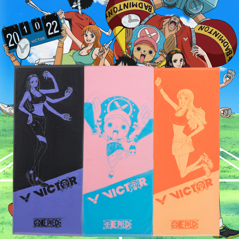 Victor Victory Sports Towel Authentic One Piece Collaboration Unisex Cotton Sweat-Absorbent Quick-Drying