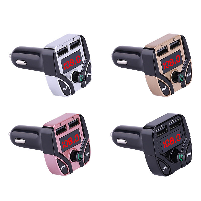 Foreign trade e-commerce car mp3 Bluetooth player car Player cigarette lighter C4 Bluetooth car MP3