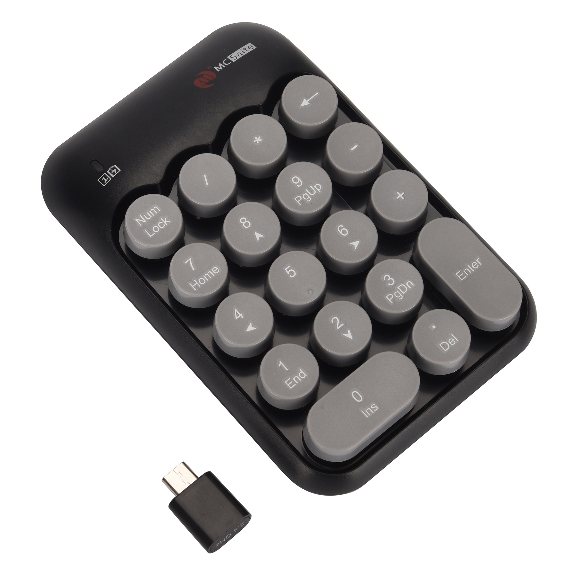 Type-c Wireless Digital Keyboard USB-C Wireless Mini Commercial Digital Keyboard 18 keyboard MC-52AG
