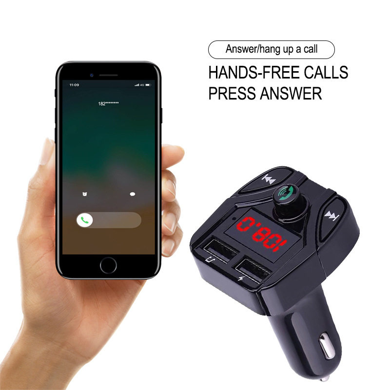 Foreign trade e-commerce car mp3 Bluetooth player car Player cigarette lighter C4 Bluetooth car MP3