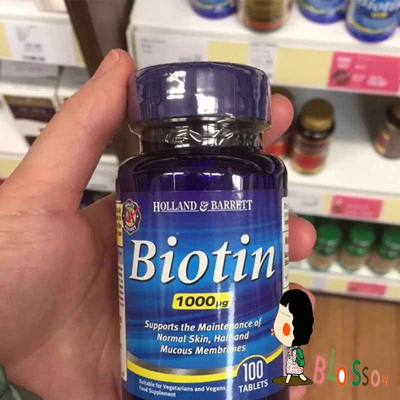 Holland deTuinen Garden Shop Vitamin H aka Biotin Anti-Hair Loss 100 Capsules