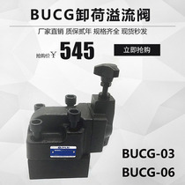 Unloading Overflow Valve BUCG-03 BUCG-03 10-B-30 BUCG-06-B BUCG-06-B H-30 Pressure Control Pilot Hydraulic Valve