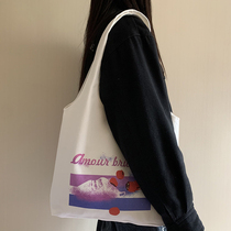 Package Bag 2021 New Fashion 100 Hitch Leisure Art Sails Cloth Bag Summer Large Capacity Students Class Single Shoulder Womens Bag