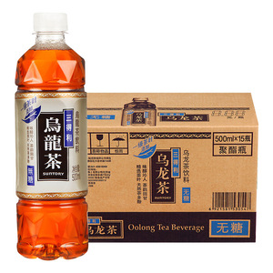 三得利无糖乌龙茶500ml*4瓶