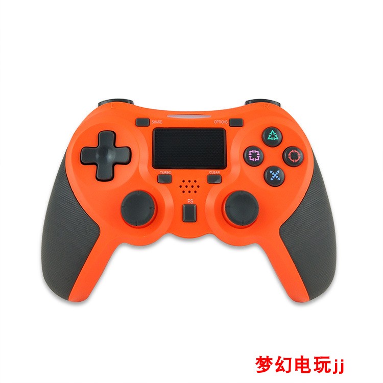 Chế độ riêng tư Bộ điều khiển không dây PS4 nhựa PS4 Bộ điều khiển Bluetooth Bộ điều khiển máy chủ PS4 Bộ điều khiển Bluetooth không dây PS4 - PS kết hợp cáp sạc usb