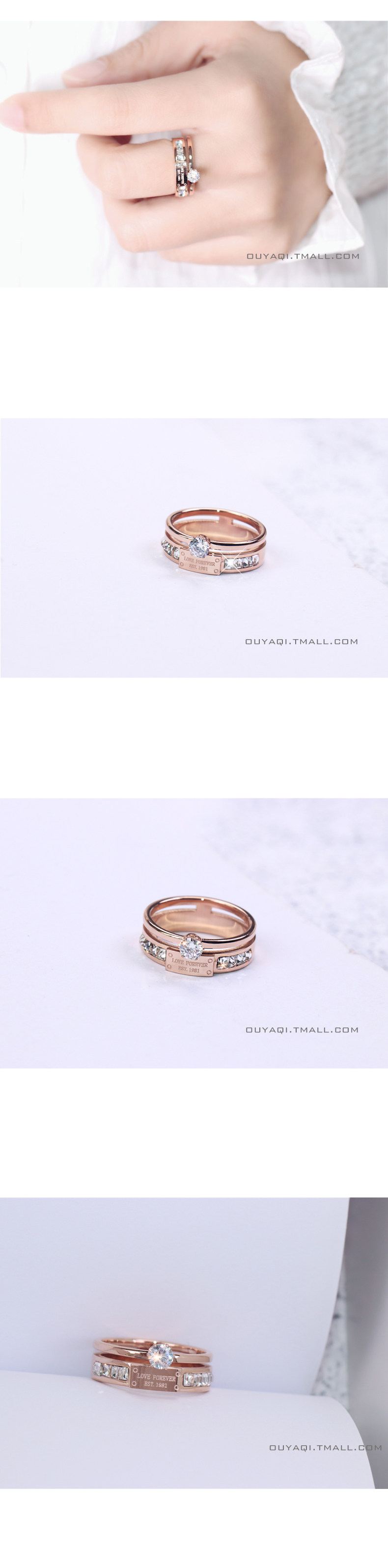 Bague Femme en Acier au titane - Ref 3087709 Image 9