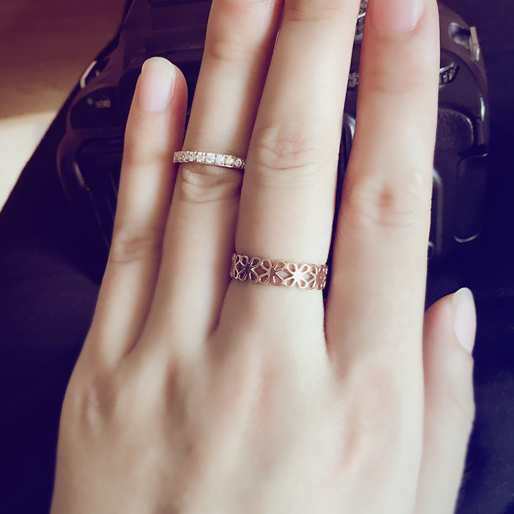 Bague Femme en Acier au titane - Ref 3087143 Image 4