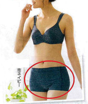 Clear cabin ~ Japanese womens underwear thin summer gathering without steel ring bra elastic woven without marks and flat corner shorts