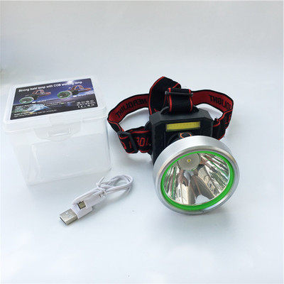 Far-shot 615 LED headlights Glare USB Charging Head-on Ultra Bright Home Outdoor Night Fishing MINING