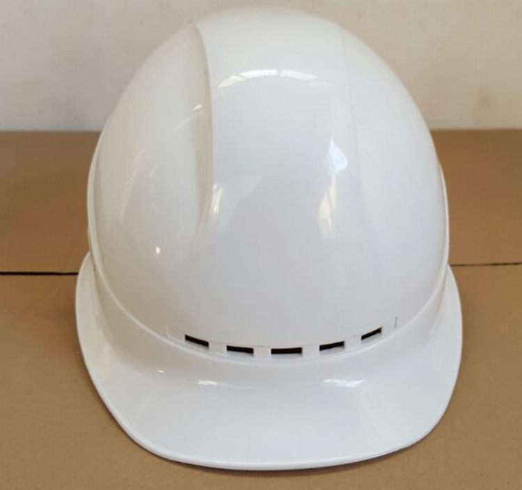 Power engineering helmet ABS electrically insulated helmet Red white yellow blue breathable hole worker helmet