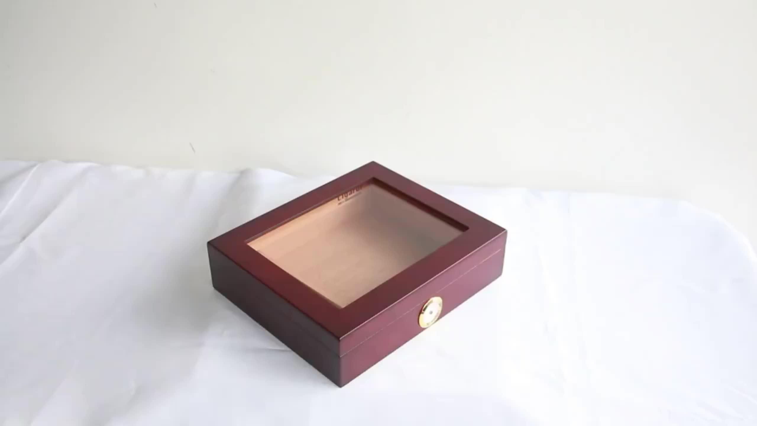 Wholesale Cardboard Portable Packaging Wooden Tobacco Cigar Boxes Cases