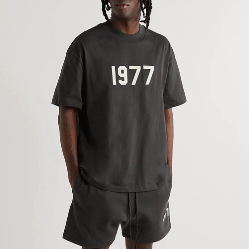 GX FOG с коротким рукавом 1977 года. Воссоединение 8 сезон T -Fashing Fasdal Men и Main Line Main Line High Street Tide Brand Essentials