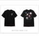 Black Universe Planet Assc с коротким рукавом 210 г чистый хлопок
